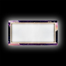 Load image into Gallery viewer, Beautiful lake at night canvas print, purple and pink sunset night sky, wall art canvas, lake front view, guest room wall art