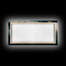 Carregar imagem no visualizador da galeria, Foggy pine forest, Canadian forest art, framed canvas print, farmhouse decor, misty forst landscape