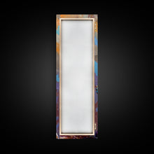 Carregar imagem no visualizador da galeria, Cactus Canvas Printed and Framed Art, Colorful Botanical Wall Art, Desert Art Print, Vertical Narrow Wall Art, Art Print for Kitchen