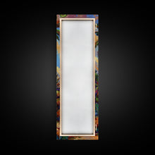 Carregar imagem no visualizador da galeria, Abstract Canvas Painting of Beach Landscape, Palm Tree Art Print, Tall and Narrow Canvas Art of Ocean, Beachy Wall Art for Living Room