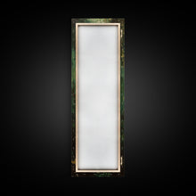 Carregar imagem no visualizador da galeria, Abstract Canvas Painting of Underwater Diver, Modern Framed Wall Art, Dark Wall Art for Living Room, Tall and Narrow Wall Art Print