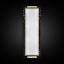 Carregar imagem no visualizador da galeria, Abstract Sunburst Design on Distressed Background - Framed Canvas Print, Midcentury Modern Art, Skinny Art, Tall Art, Living Room Wall Decor