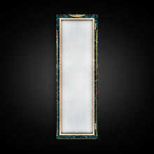 Carregar imagem no visualizador da galeria, Art Deco Stained Glass Print, Framed Canvas, Wood Frame Wall Art, Retro Style Decor, Roaring 20s Inspired Wall Art