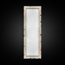 Load image into Gallery viewer, Art Deco Rocket Ship Atomic Age Wall Art, Retro MCM Inspired Framed Canvas Print, Mid-century Modern Nursery Decor