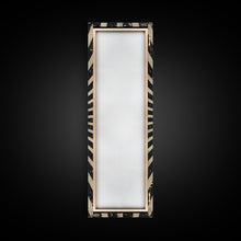 Load image into Gallery viewer, Black and White Sun Burst Art Deco Inspired Framed Canvas Print, Wall Art, Office or Mancave Wall Art