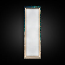 Carregar imagem no visualizador da galeria, Abstract Ocean Waves Art - Framed Canvas Print, Farmhouse Art, Boho Art, Skinny Art, Tall Art, Living Room Decor, Coastal Wall Art for Home Decor