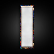 Carregar imagem no visualizador da galeria, Fantasy Forest Pathway with Giant Mushrooms as Tall Skinny Art Framed Canvas Print for Whimsical Wall Decor in Unique Spaces