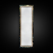 Load image into Gallery viewer, Beautiful Stream Cascading Waterfalls In The Forest at Golden Hour, Framed Canvas Print, Boho Style Landscape Painting Print