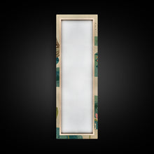 Load image into Gallery viewer, Frogs On Lily Pads Canvas In Japanese Ukiyo-e Style, Traditional Woodblock Print, Framed Canvas Print, Tall Skinny Japanese Wall Art, Ready To Hang