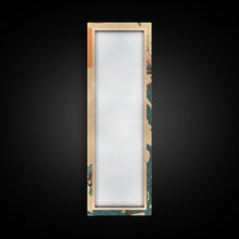 Load image into Gallery viewer, Delicate Magnolia Blossoms in Ukiyo-e Style, Tall Skinny Framed Canvas Print, Japanese Art for Vertical Spaces