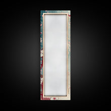 Load image into Gallery viewer, Delicate Pink Flowers On Branch Gentle Tones Skinny Art Tall Art Framed Canvas Print Japanese Style Art Ukiyo-e Art Wood Block Print Floral