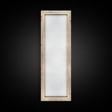 Load image into Gallery viewer, Delicate Pink Flowers with Tall Stems on a Subtle Beige Background Ukiyo-e Art Japanese Framed Canvas Print Skinny Tall Art