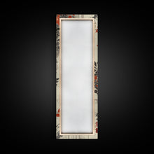 Carregar imagem no visualizador da galeria, Fox Head Amidst Red Flowers On Textured Background Skinny Art Wood Block Print Framed Canvas Print