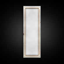 Cargar imagen en el visor de la galería, Brilliant Red Leaves On A Twisted Tree, Framed Canvas Print In Skinny Tall Style, Ideal For Feng Shui Wall Art In Japanese Style Art