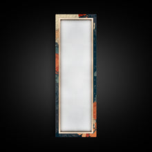 Load image into Gallery viewer, Blooming Chrysanthemums in Rich Autumn Colors - Skinny Art, Japanese Wall Decor, Framed Canvas Print, Ukiyo-e Style