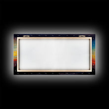 Load image into Gallery viewer, Beautiful sunset canvas print, canvas art, ink painting style