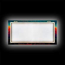 Load image into Gallery viewer, Beautiful sunset canvas print, canvas art, ink painting style, abstract sunset wall art, cool wall art