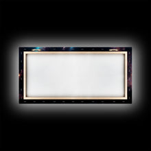 Carregar imagem no visualizador da galeria, Aurora Borealis Landscape Canvas Print, Mountains of Norway, cool wall art, unique wall art, mountain landscape wall art, space and stars