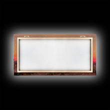 Carregar imagem no visualizador da galeria, Abandoned wild west saloon at sunset canvas print, travel photography art, outrun sunset ready to hang wall art