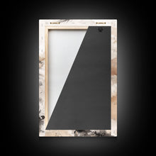 Cargar imagen en el visor de la galería, Charging Horse with Dust - Framed Canvas Print, Intense Living Room Art, Bold Bedroom Decor, Equestrian Art, Wall Art