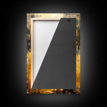 Load image into Gallery viewer, Cowboy Riding Horse into the Distance - Framed Canvas Print, Western Art, Rustic Decor, Living Room Wall Art, Cowboy Themed Art