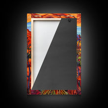 Carregar imagem no visualizador da galeria, Framed Canvas Print, Serene Desert Landscape with Rolling Hills, Beautiful Wall Art for Living Room or Bedroom Decor