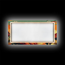 Carregar imagem no visualizador da galeria, Abstract Cowboy in Desert Sunset Scene, Boho Bedroom Art, Framed Canvas Print, Modern Living Room Decoration, Rustic Wall Art