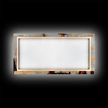 Load image into Gallery viewer, Cowboy on Horse with Rustic Background, Stunning Wall Art, Framed Canvas Print, Boho Bedroom Decor, Western Home Decoration