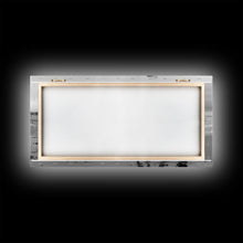 Carregar imagem no visualizador da galeria, Framed Canvas Print of Highland Cow in Winter Hat, Fun and Quirky Wall Art for Living Room or Bedroom, Unique Decor