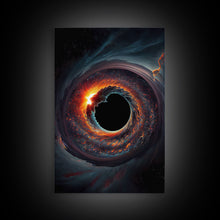 Carregar imagem no visualizador da galeria, Eye Of the Storm, Galaxy art, framed canvas print, unique space decor