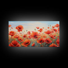 Load image into Gallery viewer, Beautiful Flower Art, Buttercups, Framed Canvas Print, Flower Painting, Boho Style Decor, Minimalist Art, Botanical Art, Flower Art Prints