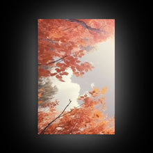 Carregar imagem no visualizador da galeria, Fall Art Print, Nature Print, Trees Wall Art, Canvas Print, Wall Art, 3 Piece Wall Art, Kitchen Wall Decor, Home Office Art, Above Bed Decor