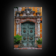 Load image into Gallery viewer, Change34 Colorful Indian Architecture Canvas Print, Traditional Art if India, Photography Print, Indian Wall Art, Living Room Decor