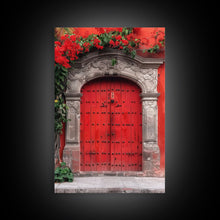 Cargar imagen en el visor de la galería, Change354 Architecture Print, 19th Century Architecture Photography, Mexico City Wall Art, Wood Framed Canvas Print