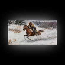 Carregar imagem no visualizador da galeria, Autumn harvest Framed Canvas Print of a woman in a field with pumpkins, seasonal wall decor and farmhouse accents for a cozy autumn ambiance