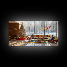 Cargar imagen en el visor de la galería, Fall Festival Sunset Framed Canvas Print, Autumn Farmhouse Decor, Rustic Country Landscape Art, Fall Gift Idea, Seasonal Wall Art