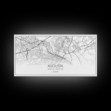 Carregar imagem no visualizador da galeria, Augusta Street Map, Georgia Map, Map Print, Modern Art, Wall Art, Canvas Print, Farmhouse Décor, College Dorm Décor, Teacher Gift, Prints