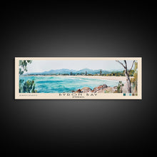Load image into Gallery viewer, Byron Bay, Australia Watercolor Beach Print, Vacation Gift, Australia Wall Art, Beach Painting, Beach Decor, Beach Painting