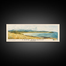 Load image into Gallery viewer, Cape Engano, Philippines Watercolor Beach Print, Vacation Gift, Philippines Wall Art, Beach Painting, Beach Decor, Beach Painting