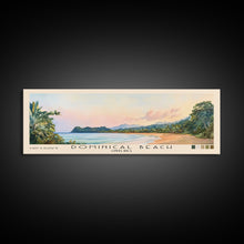 Load image into Gallery viewer, Dominical Beach, Costa Rica Watercolor Beach Print, Vacation Gift, Costa Rica Wall Art, Beach Painting, Beach Decor, Beach Painting