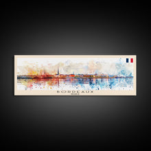 Load image into Gallery viewer, Borås Sweden Travel Art, City Art, Framed Canvas Print or Metal Wall Art, Europe Travel Poster, Panoramic Wall Art, Extra Wide Wall Art