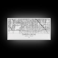 Carregar imagem no visualizador da galeria, Garden Grove City Map, Texas Map, Map Art, Minimalist Art, Wall Art, Canvas Art, Farmhouse Wall Art, Hunting Décor, College Apartment Art