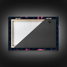 Load image into Gallery viewer, Barbarian pixel art, vaporwave RPG concept art, framed canvas print