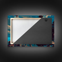 Load image into Gallery viewer, Ancient Roman Architecture, 8 bit pixel art, framed canvas print