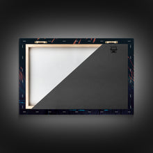 Carregar imagem no visualizador da galeria, Cute animal prints, fox hunting in the tall grass, framed canvas print