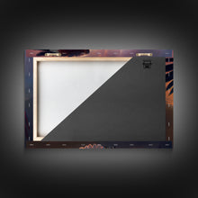 Load image into Gallery viewer, American Bald Eagle in Flight, watercolor, framed canvas print