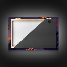 Carregar imagem no visualizador da galeria, Bald Eagle on the hunt, birds of prey animal prints, framed canvas print, American Bald Eagle Art