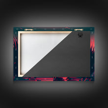 Carregar imagem no visualizador da galeria, Cute Lil Boo In The Forest, Cute Halloween Wall Decor, Framed Canvas Print