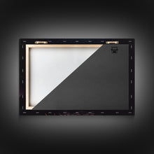 Cargar imagen en el visor de la galería, Cheetah Print, Synthwave Animal Prints, Cheetah and a starry night sky, framed canvas print, cute animal art