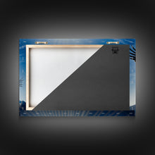 Load image into Gallery viewer, Bald Eagle in a Mountain Clouds Canvas Wall Art Design, Framed Canvas Print Decor for Home & Office Decoration, CANVAS READY to Hang